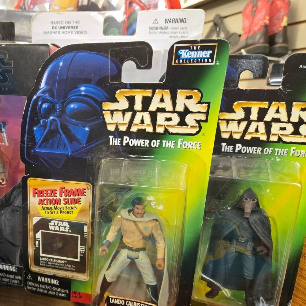 2 pack lot new sealed Kenner Star wars figures